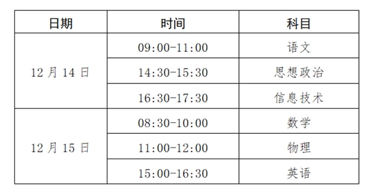 2024年下半年廣西普通高中學(xué)業(yè)水平合格性考試溫馨提醒
