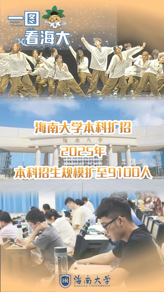 官宣！海南大學(xué)本科擴(kuò)招！