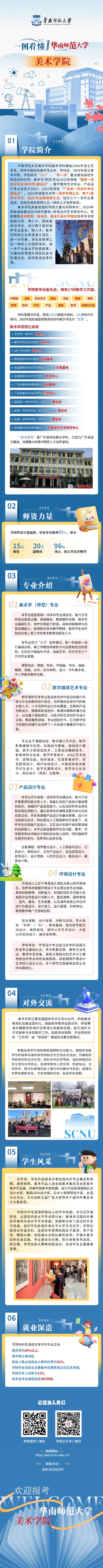 一圖看懂華南師范大學美術學院