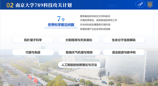 南京大學發(fā)布“789科技攻關(guān)計劃”！