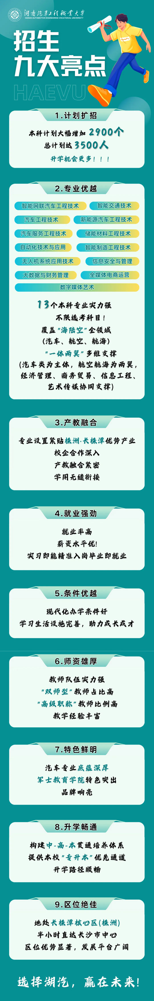 湖南汽車工程職業(yè)大學(xué)2025年九大招生亮點(diǎn)搶先看！