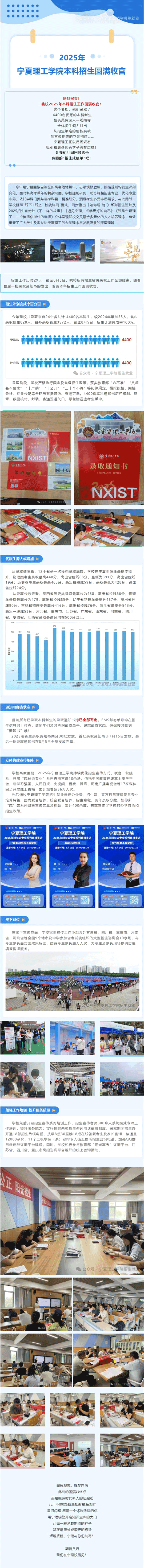 寧夏理工學(xué)院2025年本科招生圓滿收官